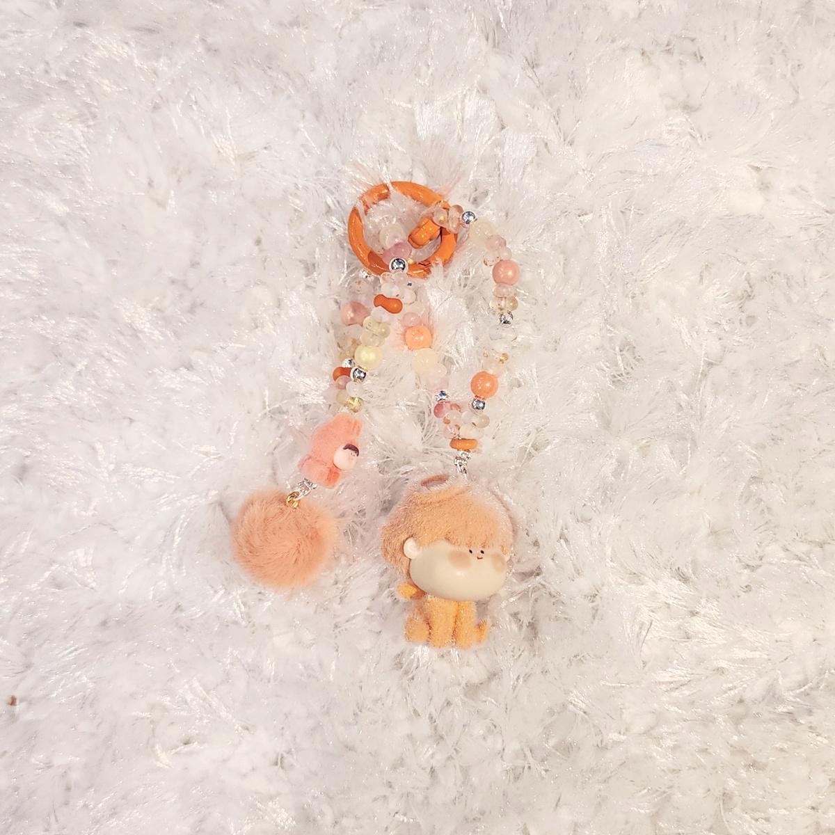 Authentic Cute Bean handmade with painted beads Mother's Day