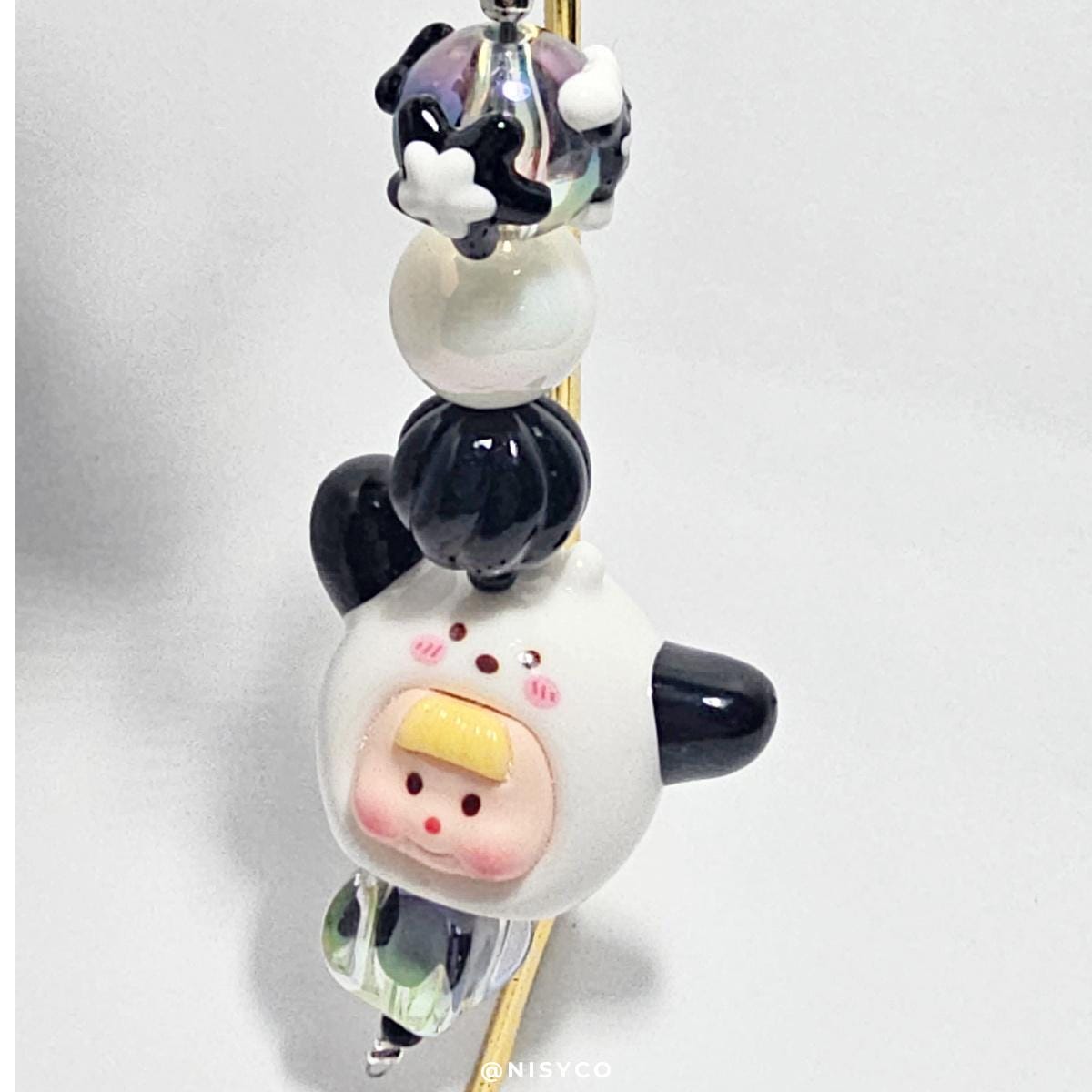 DUOMEI SANRIO handmade with painted beads, beads, keychain or phone charm Kawaii Japan | HelloKitty, Keroppi, Pochacco, Cinnamoroll