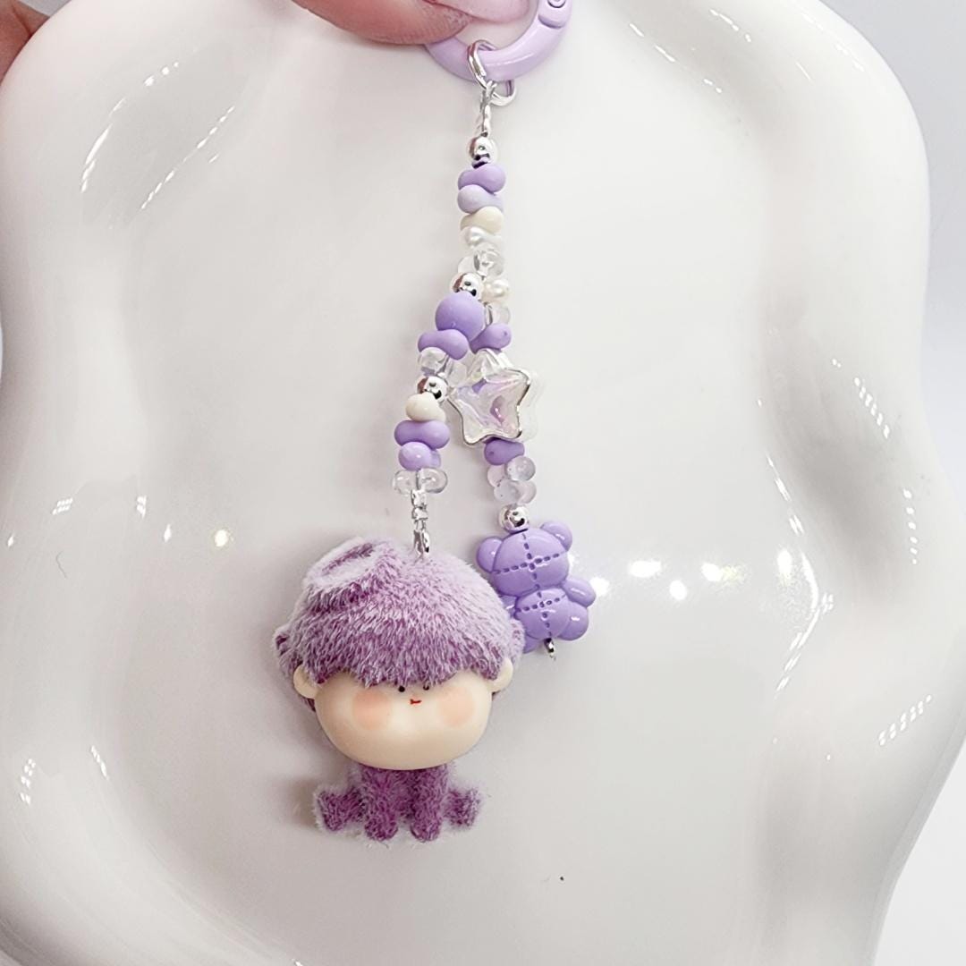 Authentic Cute Bean handmade with painted beads Mother's Day