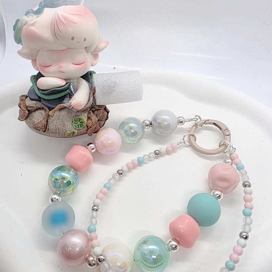 Popmart Dimoo Stories in the Cup - Sachet Lotus Authentic with beaded chain - all accessories and box avaliable