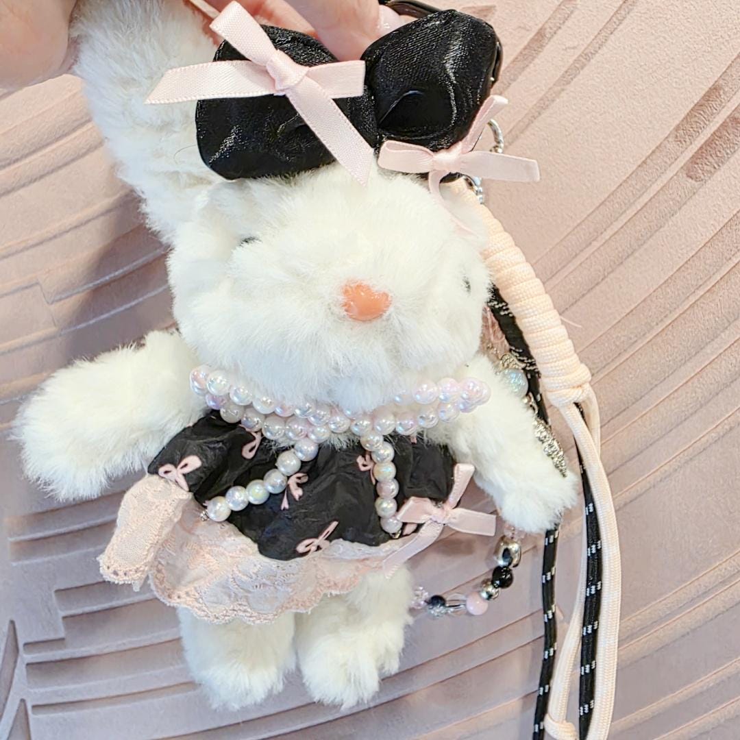 Handmade Labubu and other dolls Plushy keychain, or bag charm