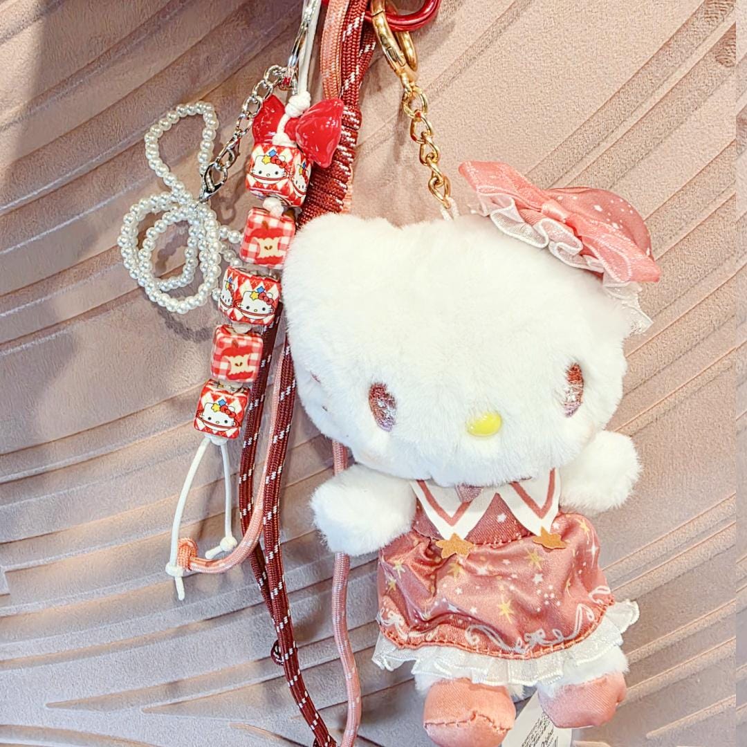 Handmade Labubu and other dolls Plushy keychain, or bag charm