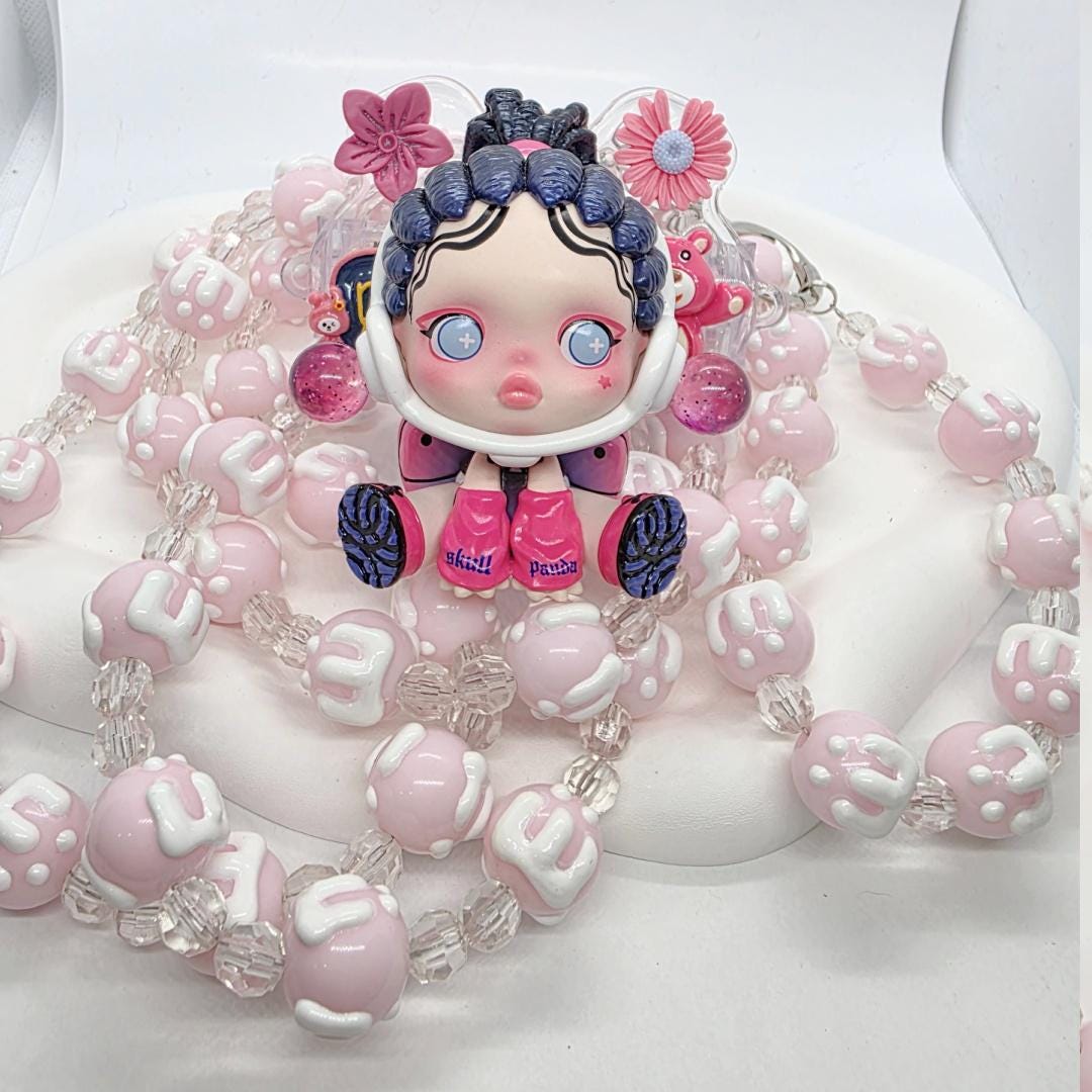 Authentic figure phone accessory with and without chain Kawaii Japan | Cute Chain Mother's Day