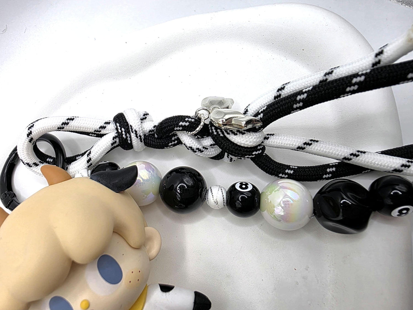 Discounted BUNNY beaded keychain and Authentic Figure Kawaii | Cute Chain Gift Mother's Day