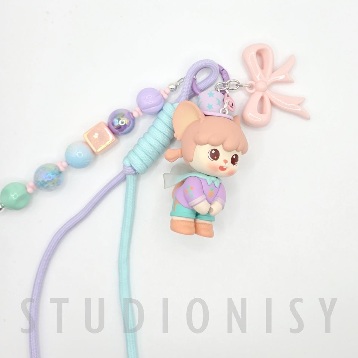 StudioNisy Authentic Blindbox Figures with beaded keychain and Figure Kawaii | Cute Chain