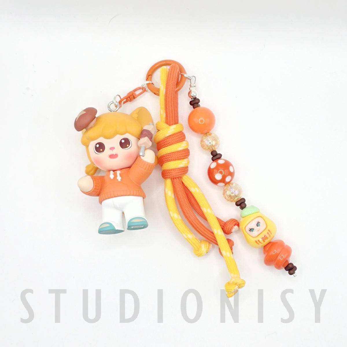 StudioNisy Authentic Blindbox Figures with beaded keychain and Figure Kawaii | Cute Chain