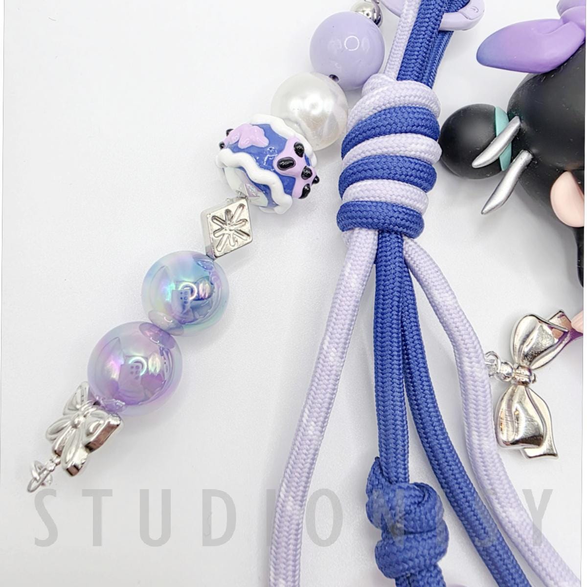 StudioNisy Blindbox Authentic Rolife Nanci keychain with beaded chain | phone or bag charm | Chinese Character