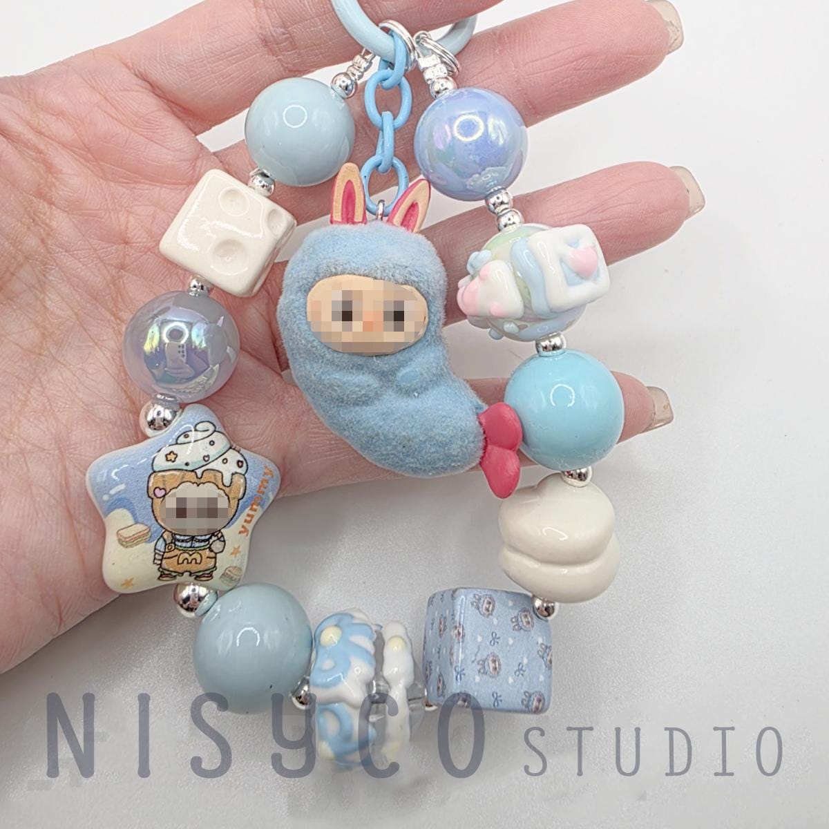 Nisi Handmade keychain/phone strap Labu Market Labu Bean