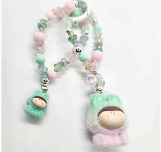Authentic Cute Bean handmade with painted beads Mother's Day