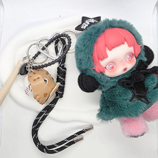 Authentic Skull Panda Rhapsody Parlita Plushy keychain, or bag charm