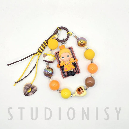 StudioNisy Zsiga Bean oneofakind handmade - keychain or phone charm