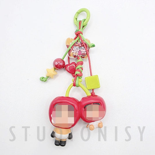 StudioNisy Handmade crybb Powerpuff beaded keychain or phone charm bag charm