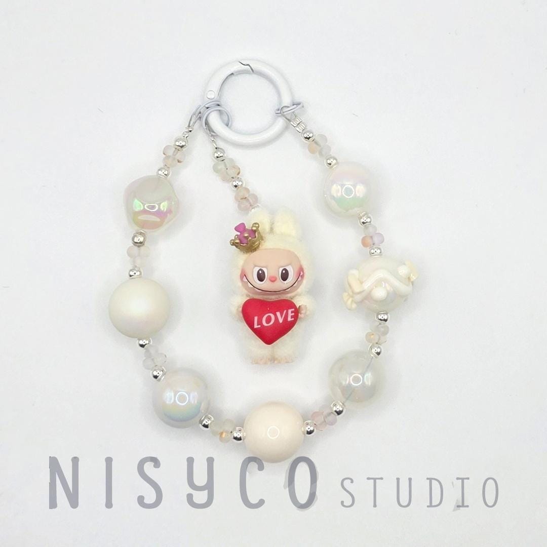 Nisi Handmade keychain/phone strap Labu The Monsters LOVE COLA Labu Bean