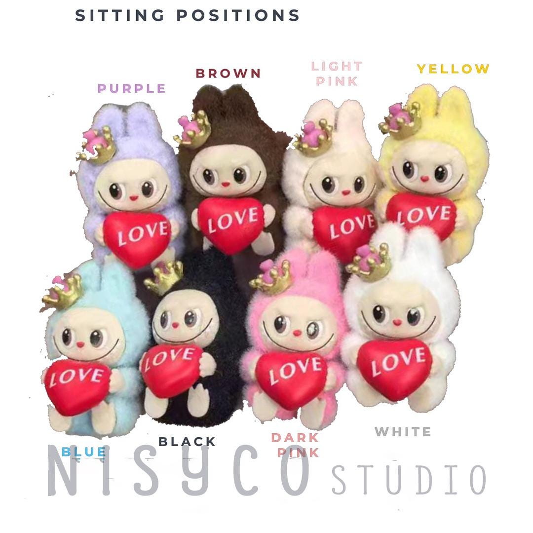 Nisi Handmade keychain/phone strap Labu The Monsters LOVE COLA Labu Bean