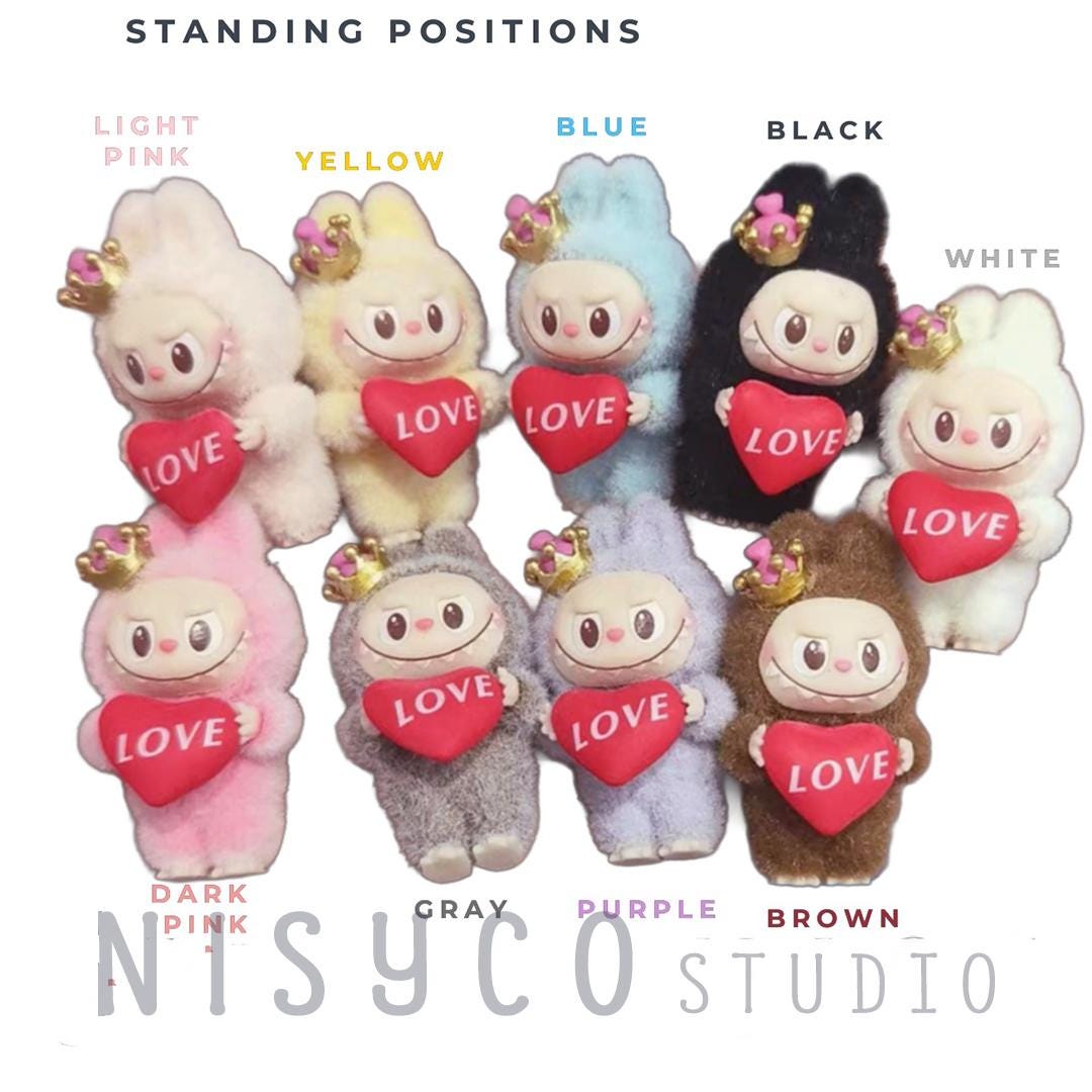 Nisi Handmade keychain/phone strap Labu The Monsters LOVE COLA Labu Bean