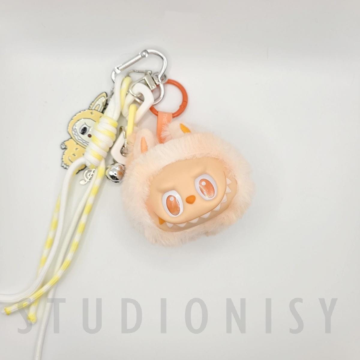 Nisi Handmade Labu Head Plush Keychain: BIE Big into Energy Bag Charm special