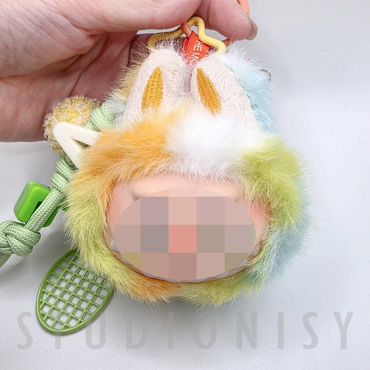 Nisi Handmade Labu Head Plush Keychain: BIE Big into Energy Bag Charm special
