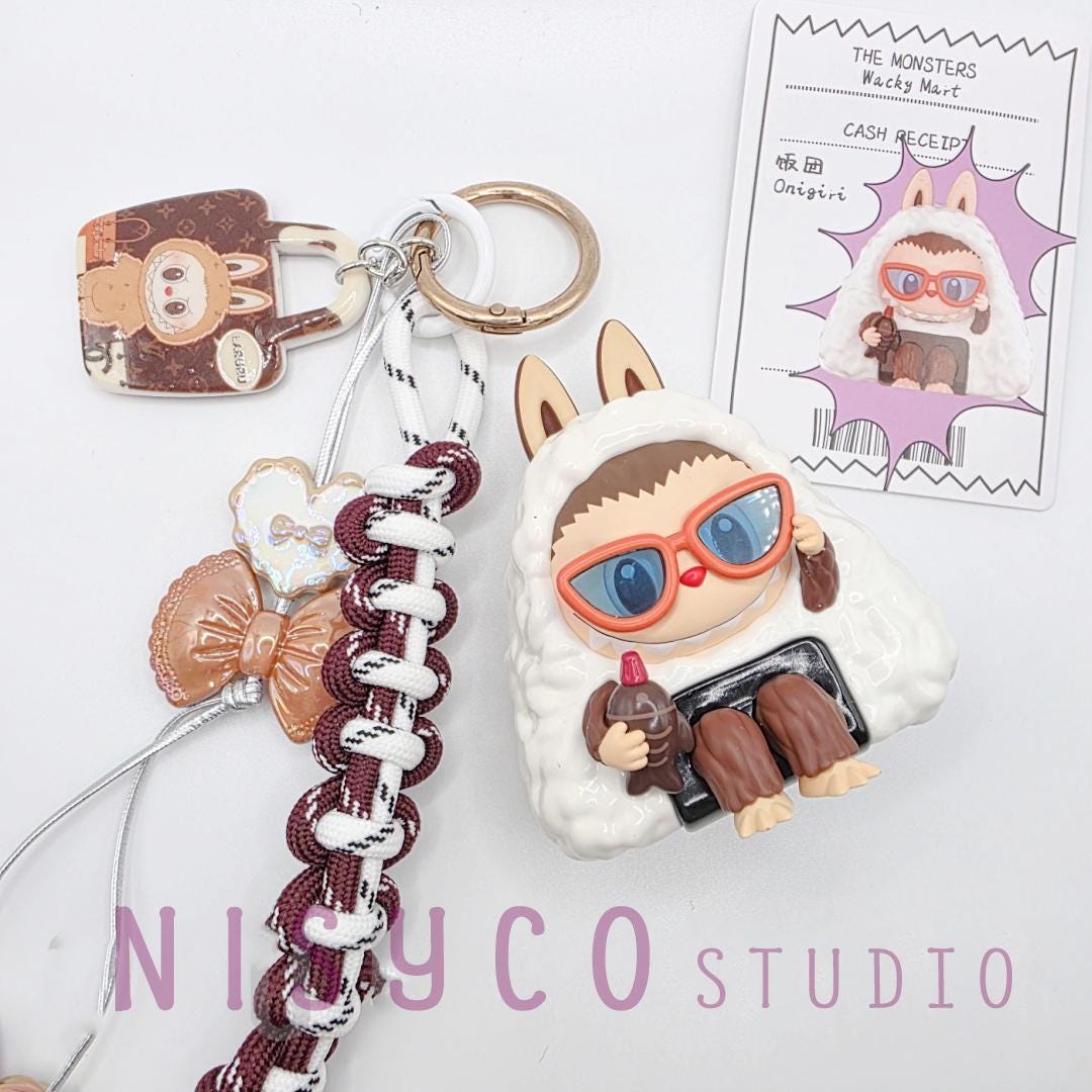 Authentic Popmart Nisi Handmade Blindbox Keychains with authenticity card and accessories