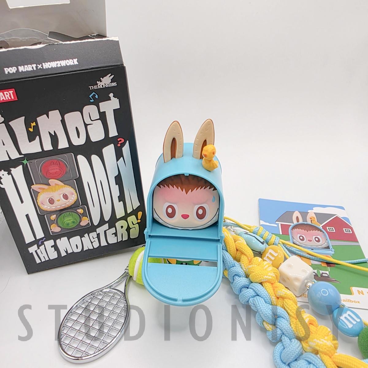 Authentic Popmart Nisi Handmade Blindbox Keychains with authenticity card and accessories