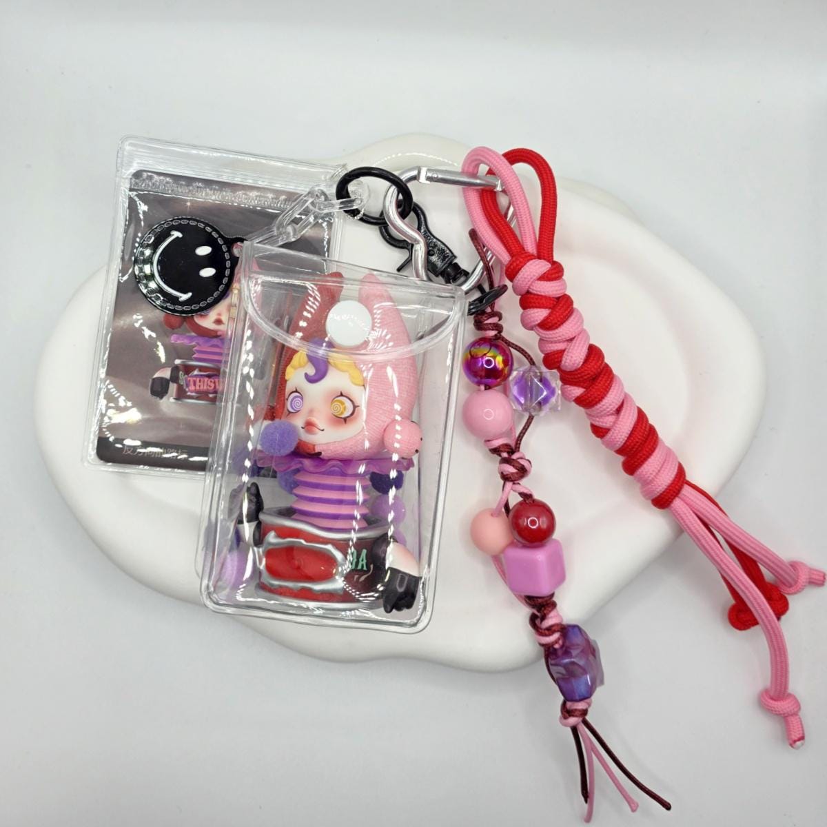 Authentic Popmart Nisi Handmade Blindbox Keychains with authenticity card and accessories