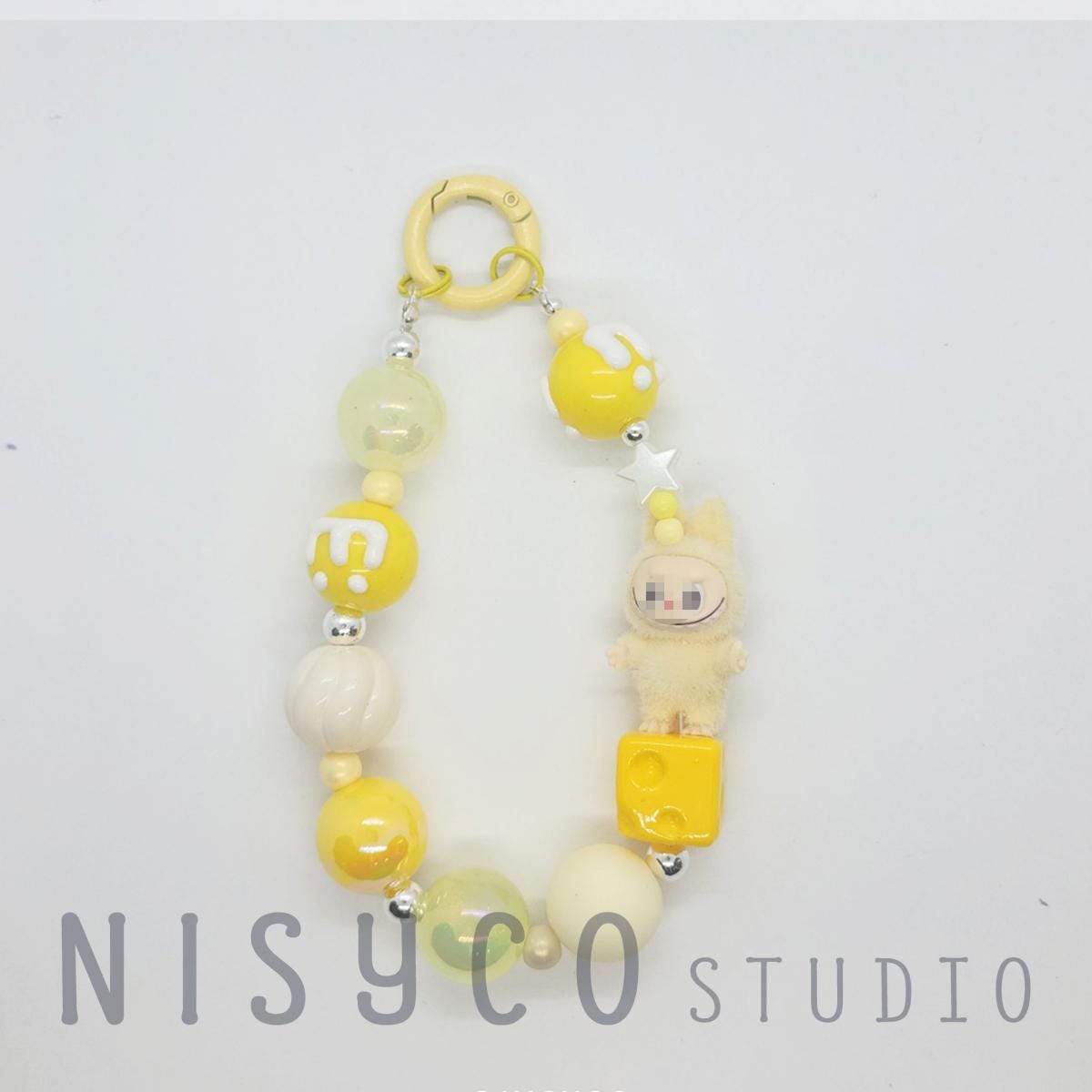 Nisi Handmade keychain/phone strap Labu LOVE COLA Labu Bean