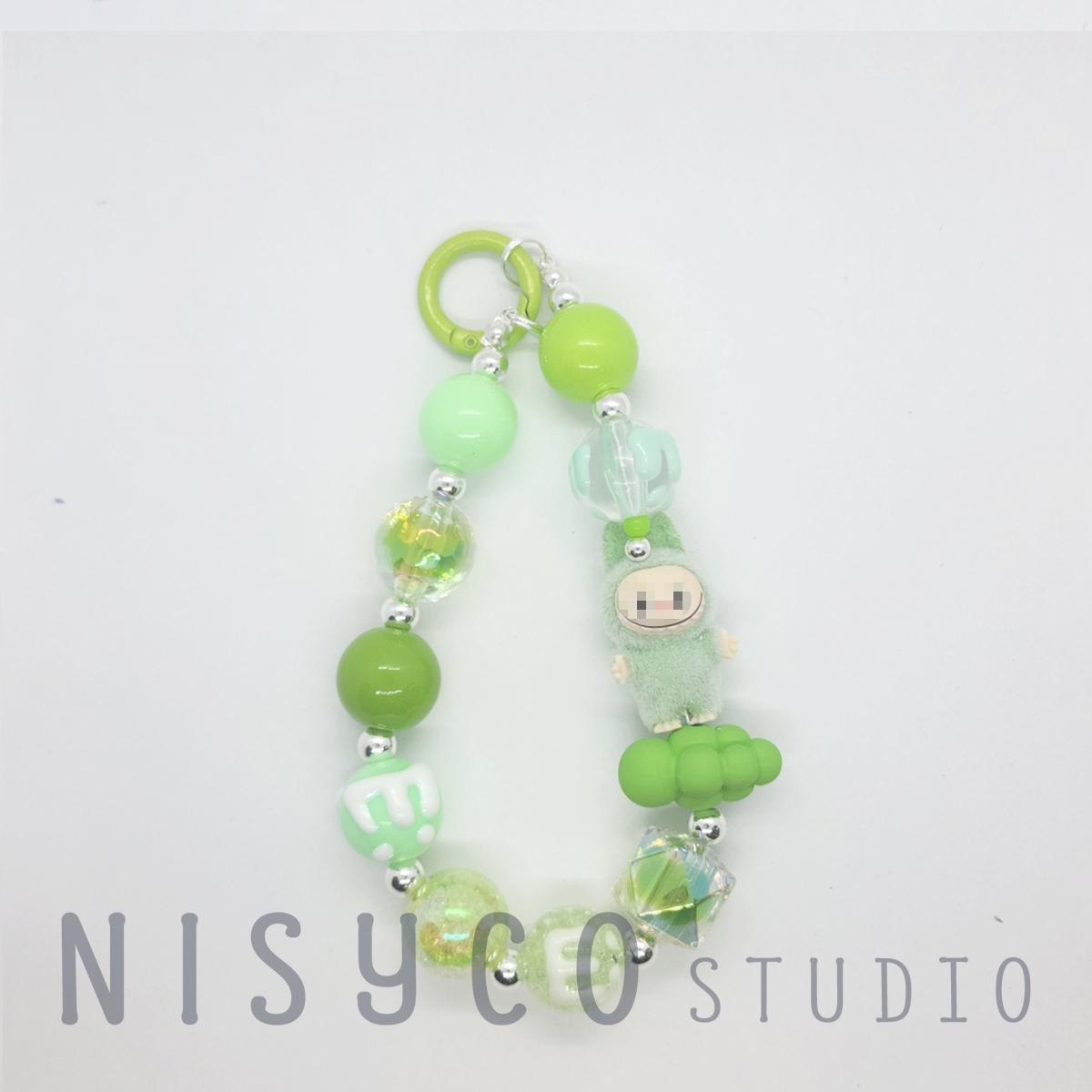 Nisi Handmade keychain/phone strap Labu LOVE COLA Labu Bean