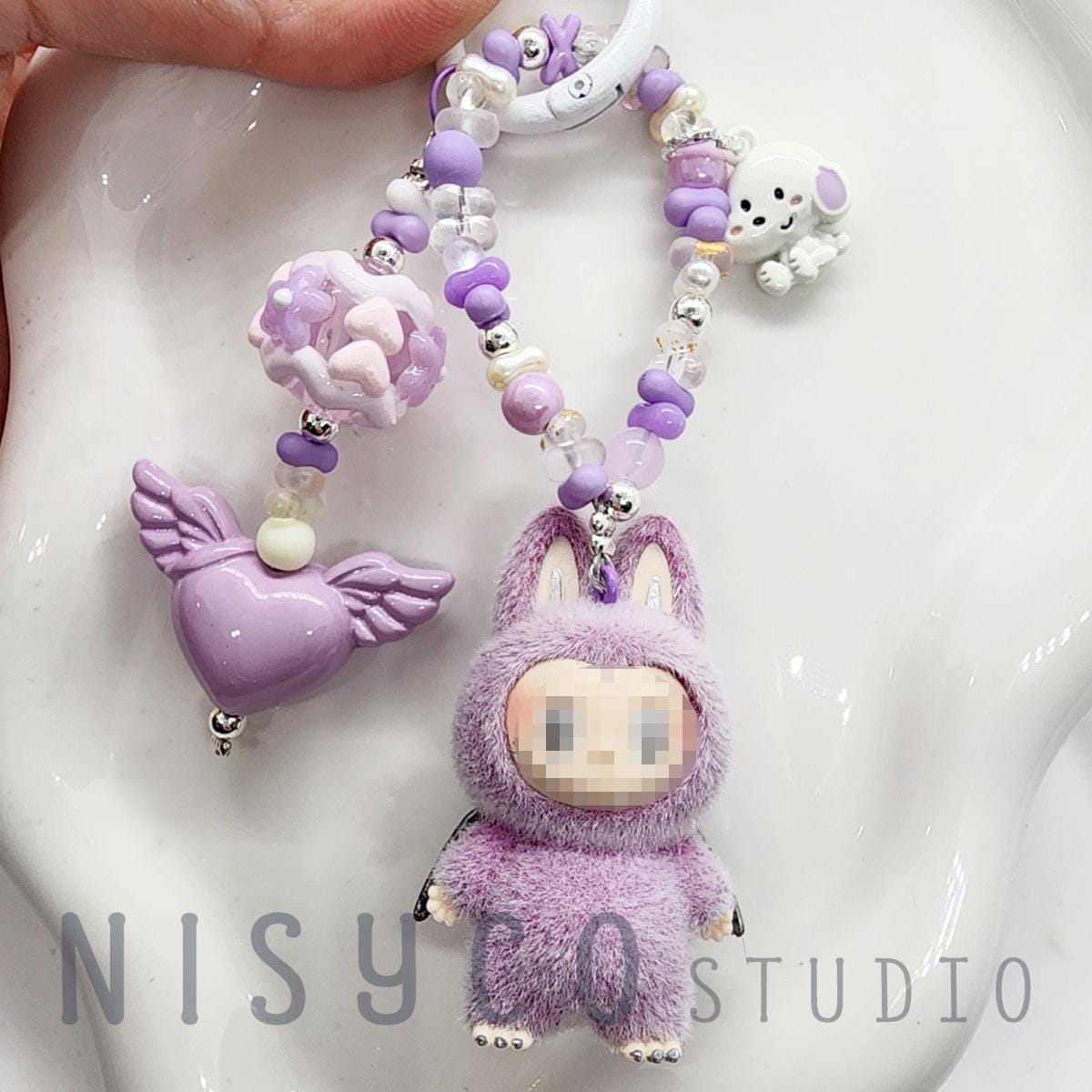 Nisi Handmade keychain/phone strap Labu LOVE COLA Labu Bean