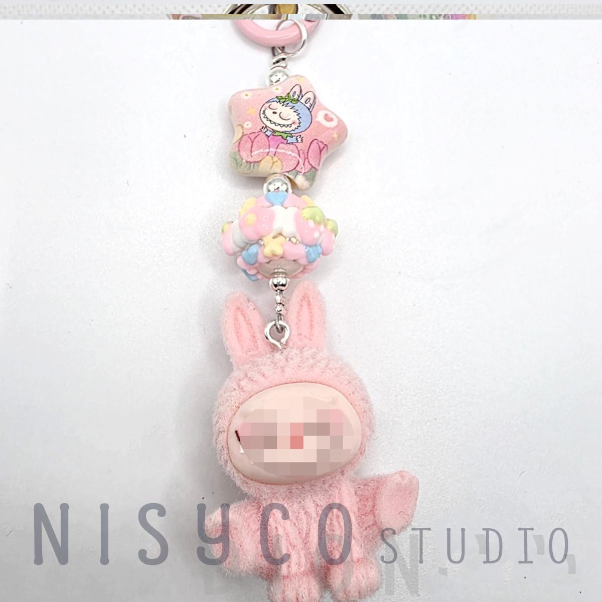 Nisi Handmade keychain/phone strap Labu LOVE COLA Labu Bean