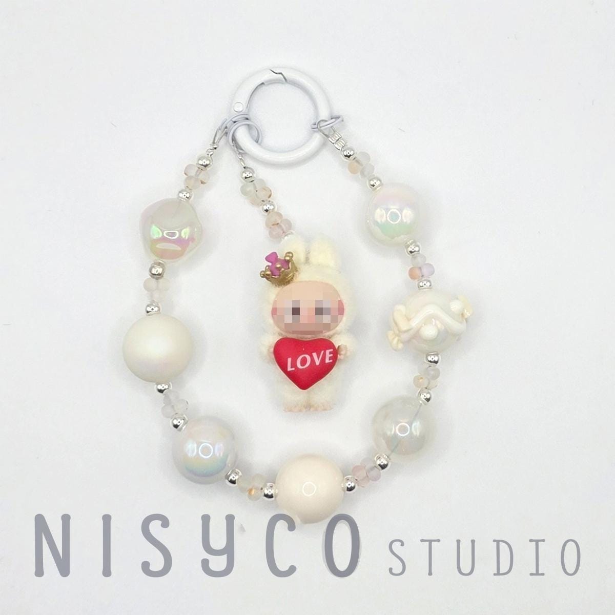 Nisi Handmade keychain/phone strap Labu LOVE COLA Labu Bean