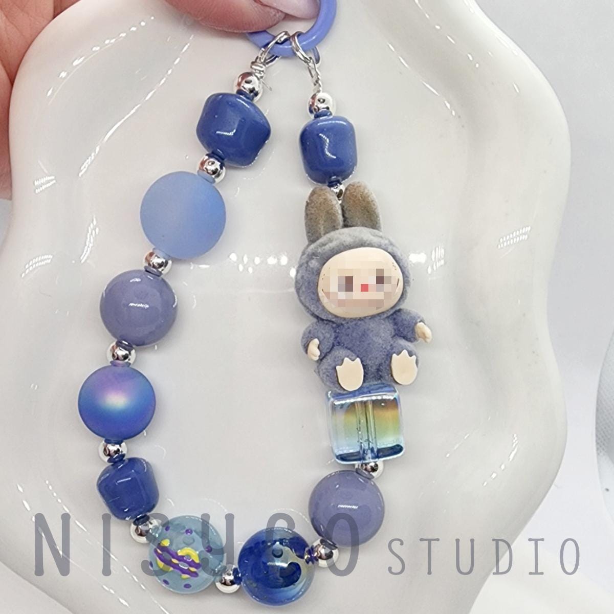 Nisi Handmade keychain/phone strap Labu Labu Bean