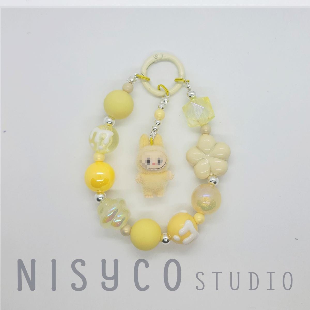 Nisi Handmade keychain/phone strap Labu LOVE COLA Labu Bean
