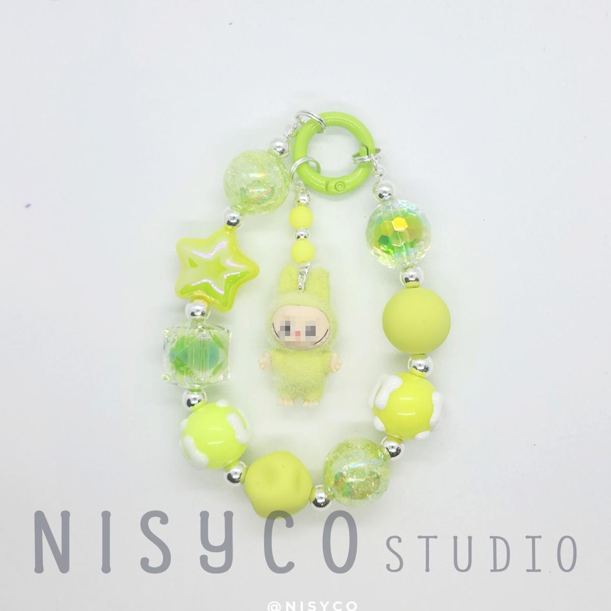 Nisi Handmade keychain/phone strap Labu LOVE COLA Labu Bean