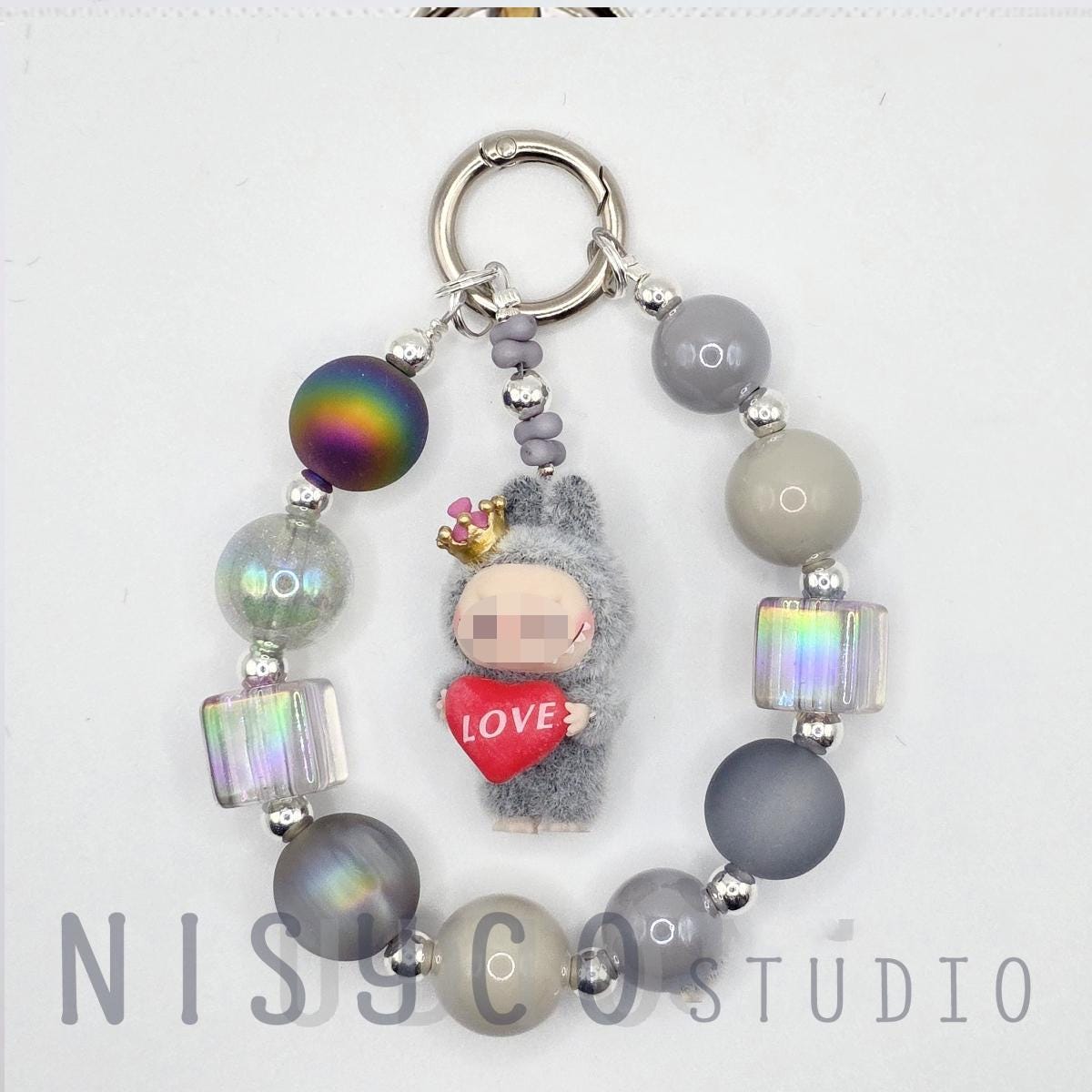 Nisi Handmade keychain/phone strap Labu LOVE COLA Labu Bean