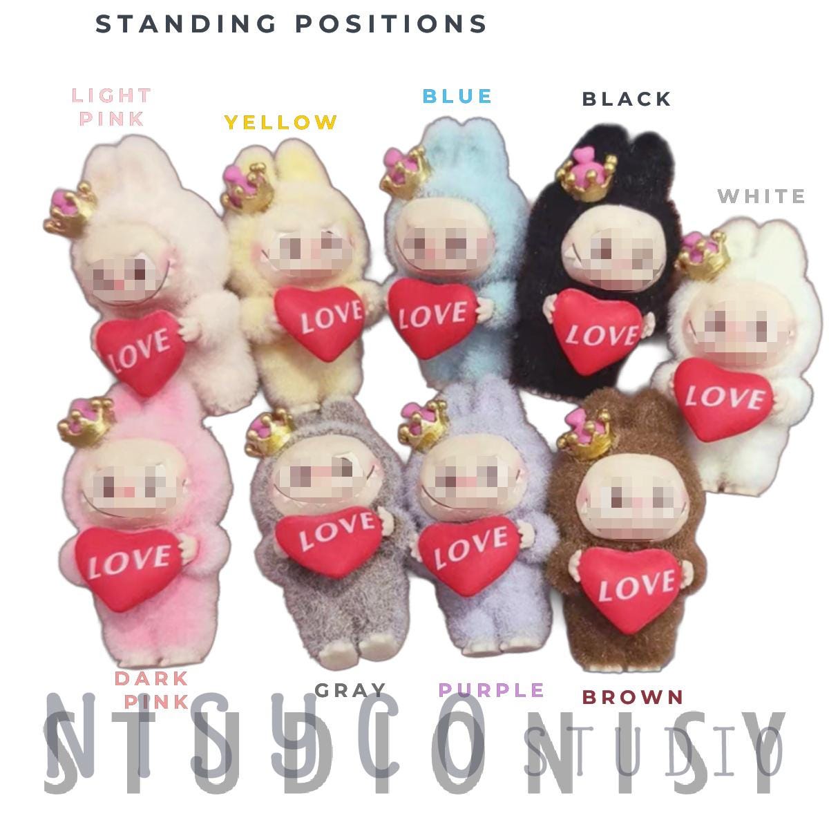 Nisi Handmade keychain/phone strap Labu LOVE COLA Labu Bean