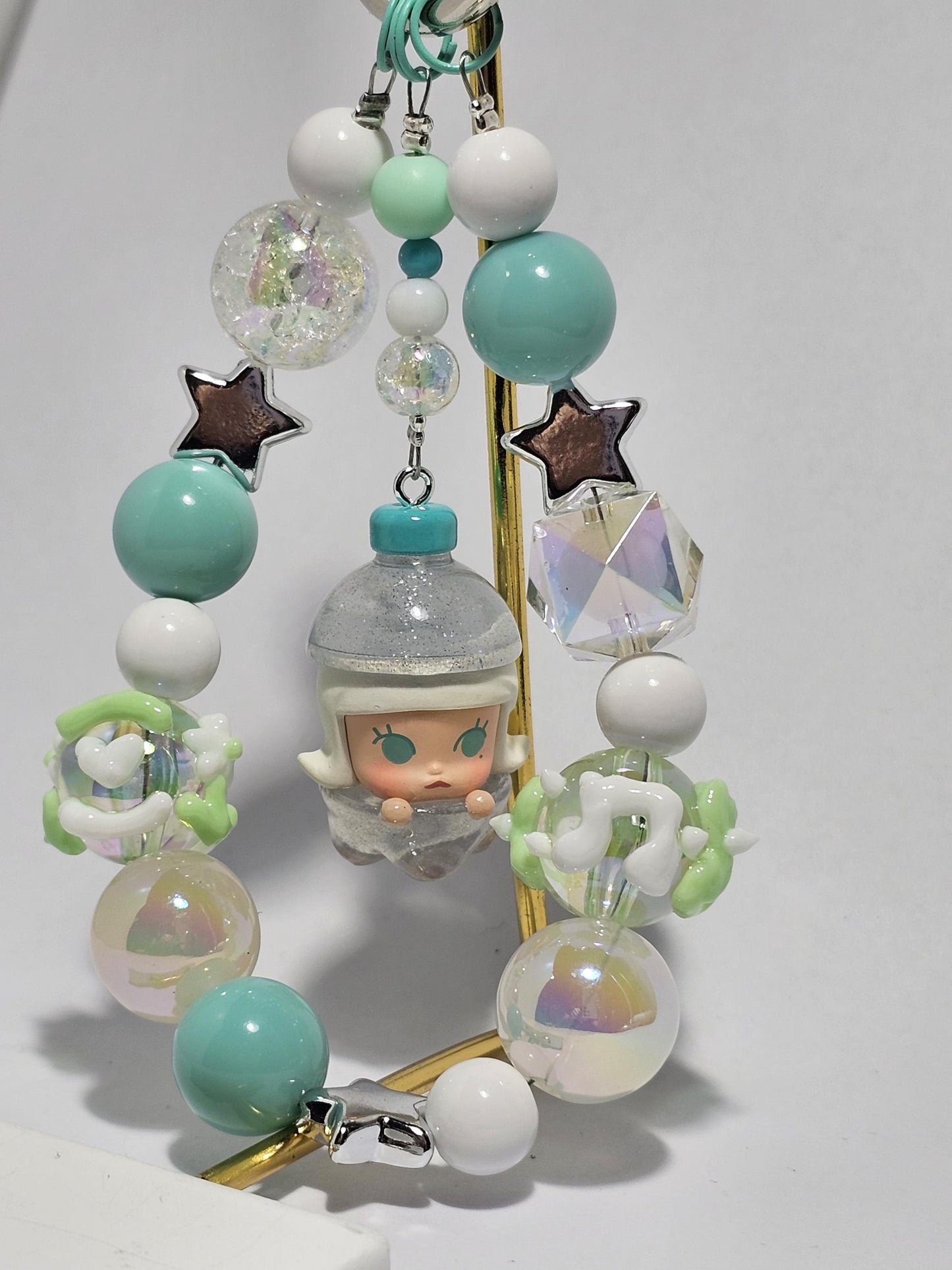 Nisi Handmade keychain/phone strap molly zsiga pucky dora