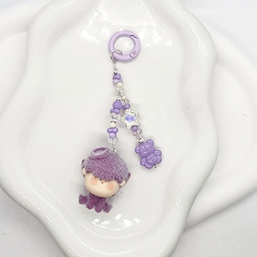 Nisi Handmade keychain/phone strap molly zsiga pucky dora