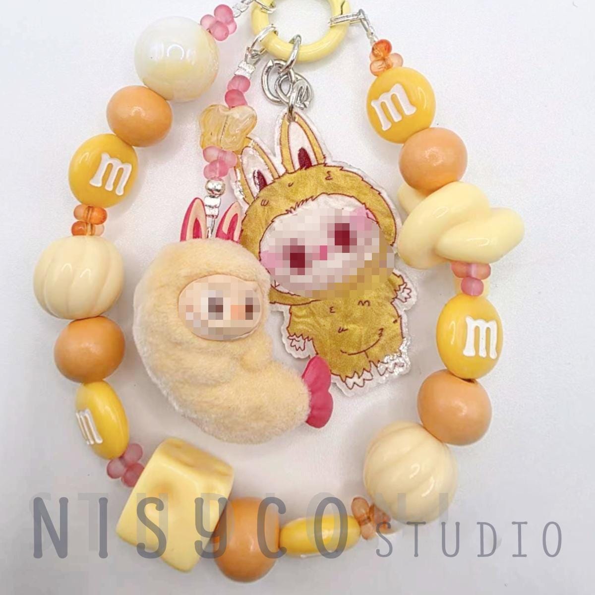 Nisi Handmade keychain/phone strap Labu Market Labu Bean