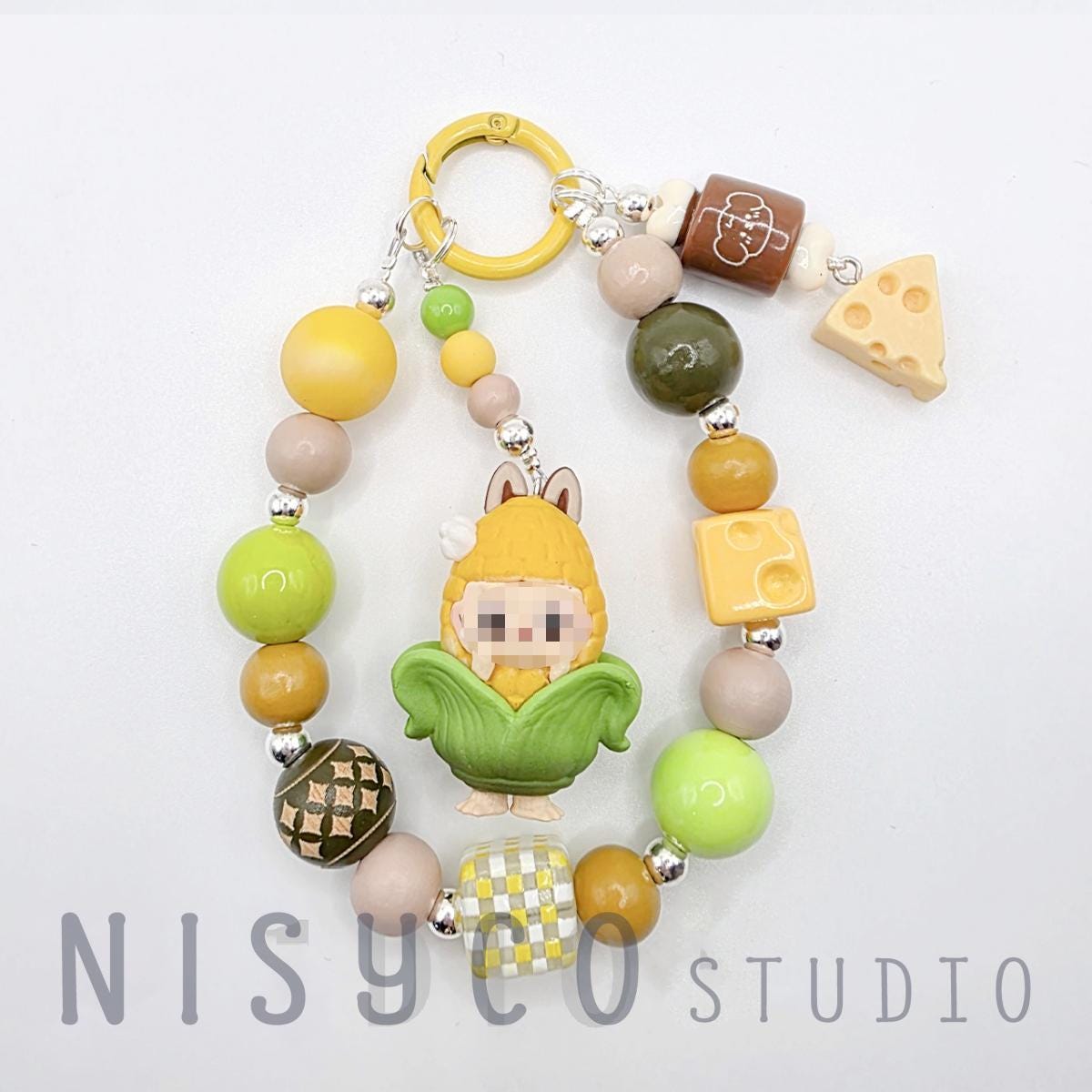 Nisi Handmade keychain/phone strap Labu Market Labu Bean